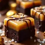 Salted Caramel Brownie Bites