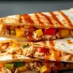 smoky chipotle chicken quesadillas