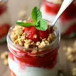 Strawberry Granola Parfait