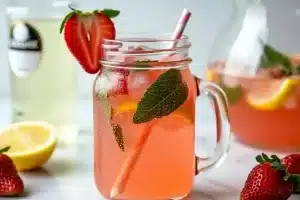Strawberry Lemonade Spritz