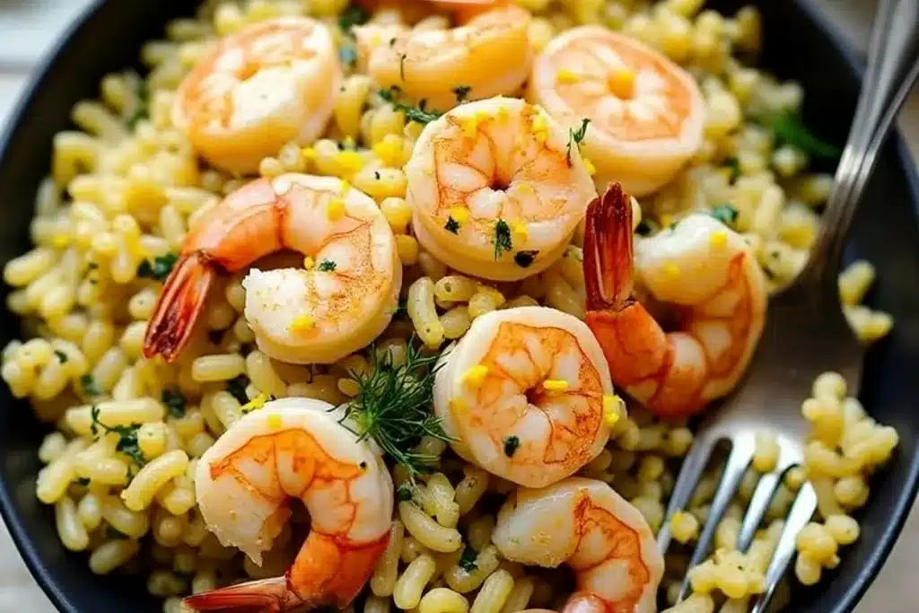 Zesty Lemon Herb Orzo