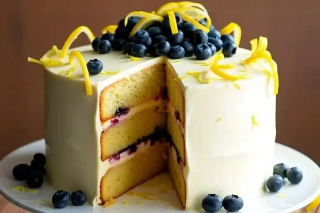 Blueberry Lemon Cake