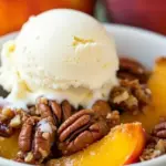 bourbon peach cobbler