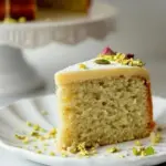Cardamom and Rose Water Cake