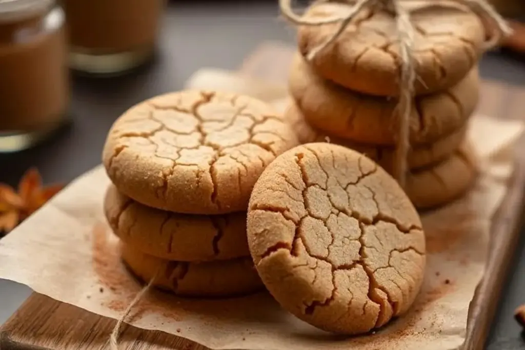 Chai Spice Snickerdoodle Cookies