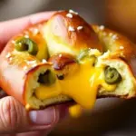 cheddar jalapeño pretzels