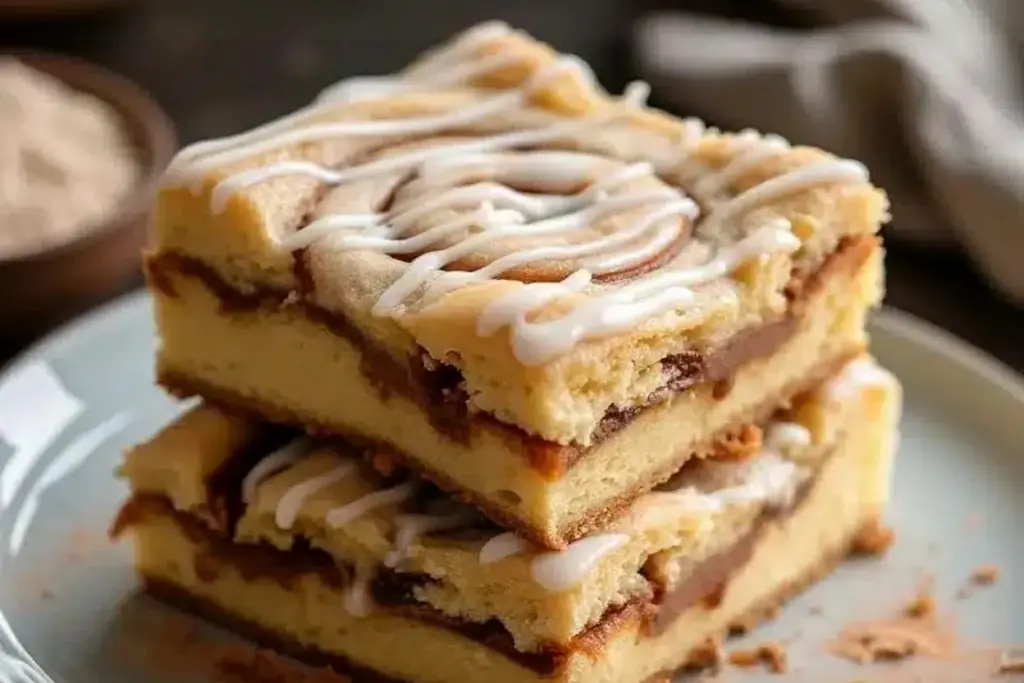 Cinnamon Roll Bliss Bars