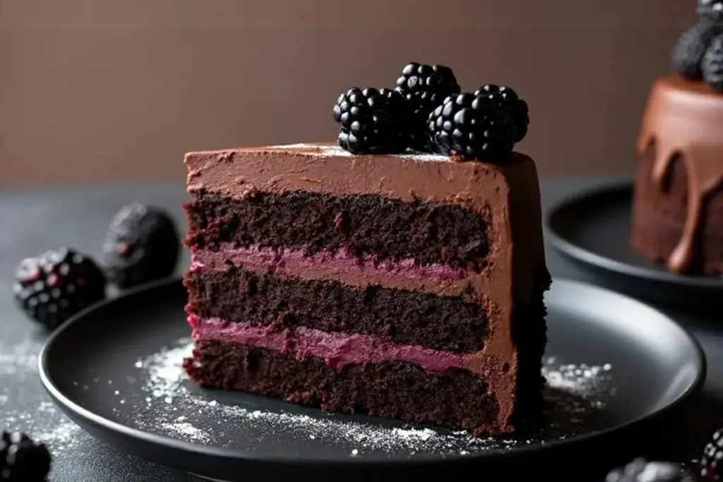 dark chocolate cake