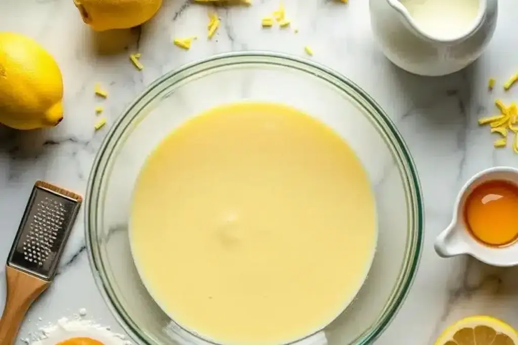 Dreamy Lemon Custard Pie