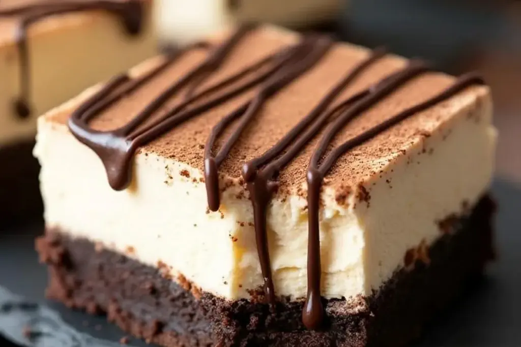 Espresso Martini Cheesecake Brownies