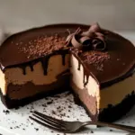 Irish Cream Chocolate Cheesecake