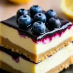 Lemon Blueberry Cheesecake Bars