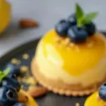 lemon blueberry domes