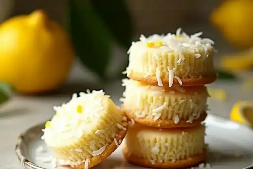 Lemon Coconut Cheesecake Cookies