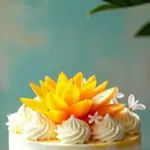 Mango Coconut Cloud Cake