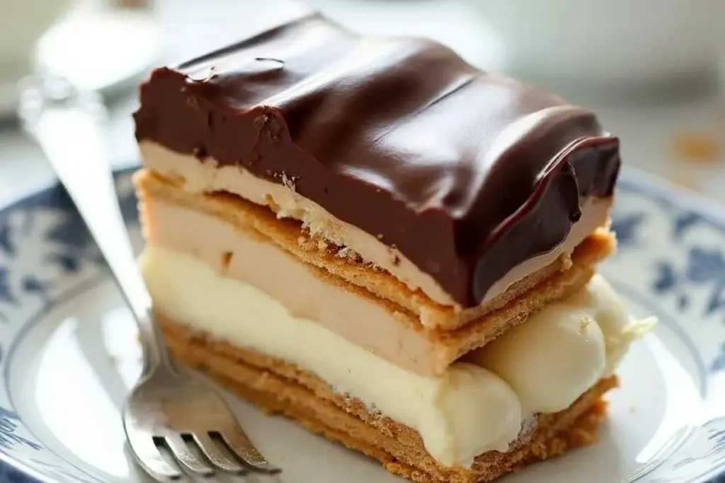 No-Bake Eclair Cake