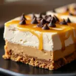No Bake Peanut Butter Cheesecake Bars