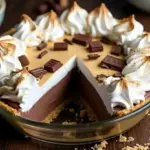 no-bake s’mores mousse pie
