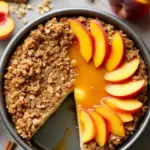 Peach Cobbler Cheesecake
