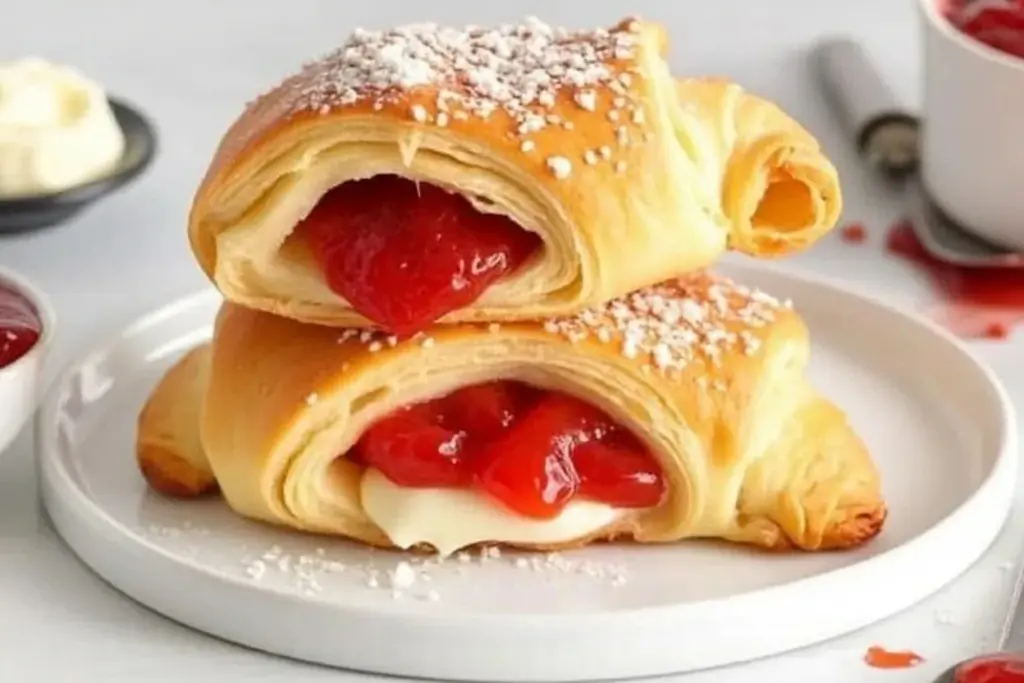 strawberry cream cheese crescent rolls