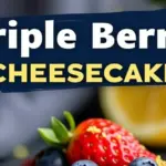 triple berry lemon cheesecake bars