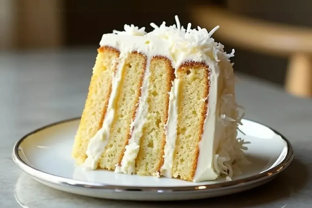 Ultimate Coconut Cloud Cake