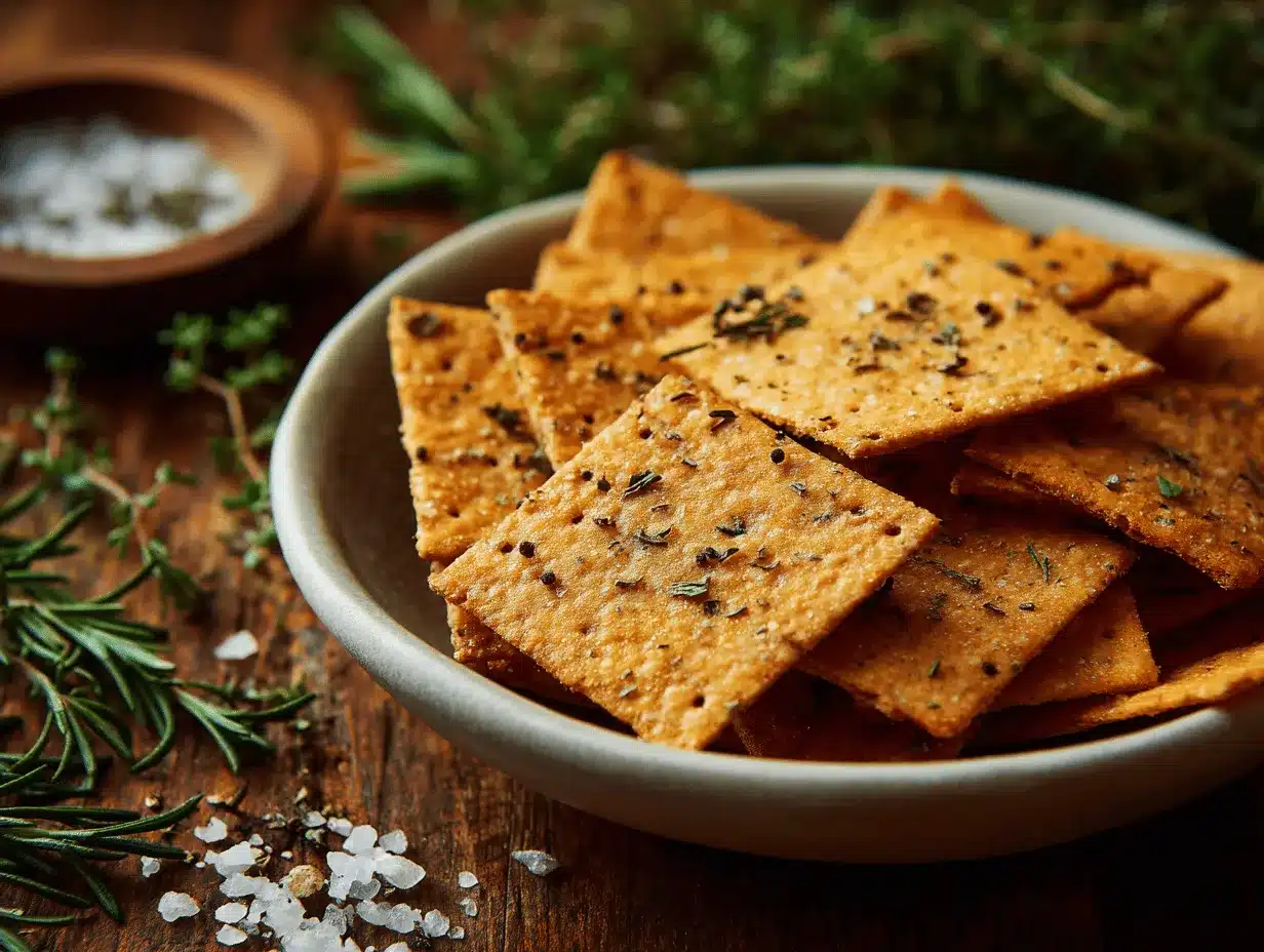 Almond Flour Crackers preparation steps