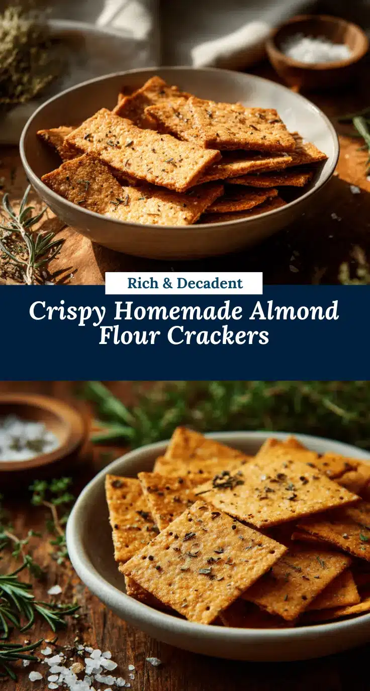 Almond Flour Crackers recipe