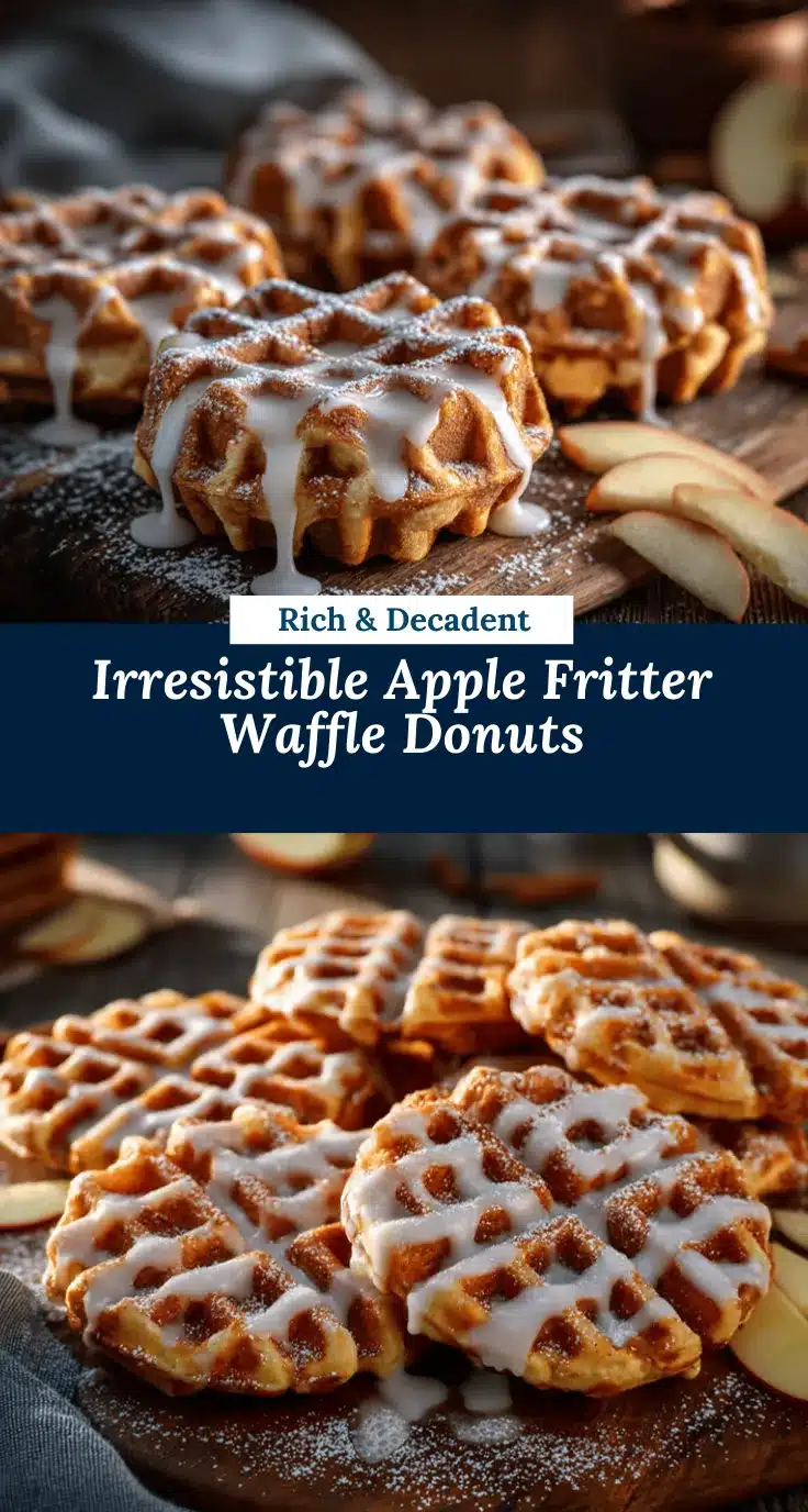 apple fritter waffle donuts recipe
