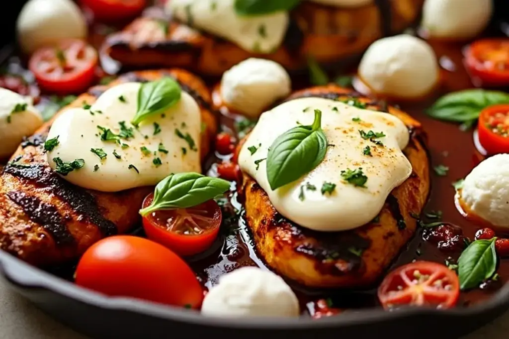 balsamic chicken one pan recipe