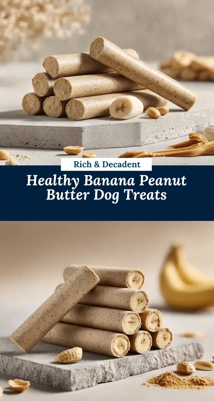banana peanut butter dog treats recipe