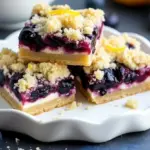 blueberry lemon crumble bars