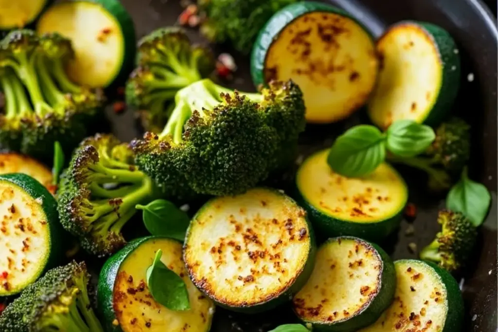 broccoli zucchini skillet