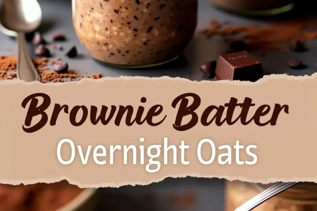 brownie batter overnight oats