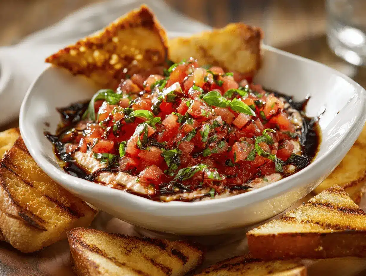 Bruschetta Dip preparation steps