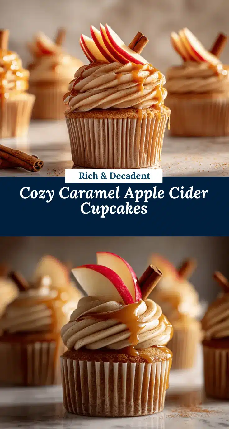 caramel apple cider cupcakes recipe