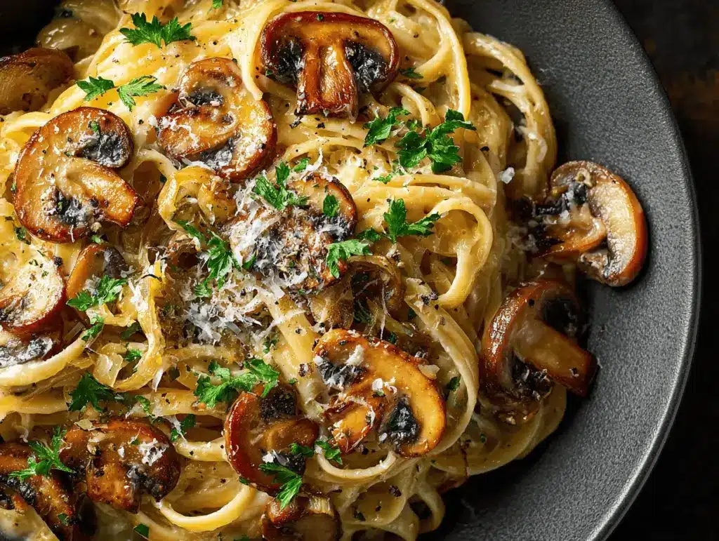 Caramelized Leek Alfredo - featured image