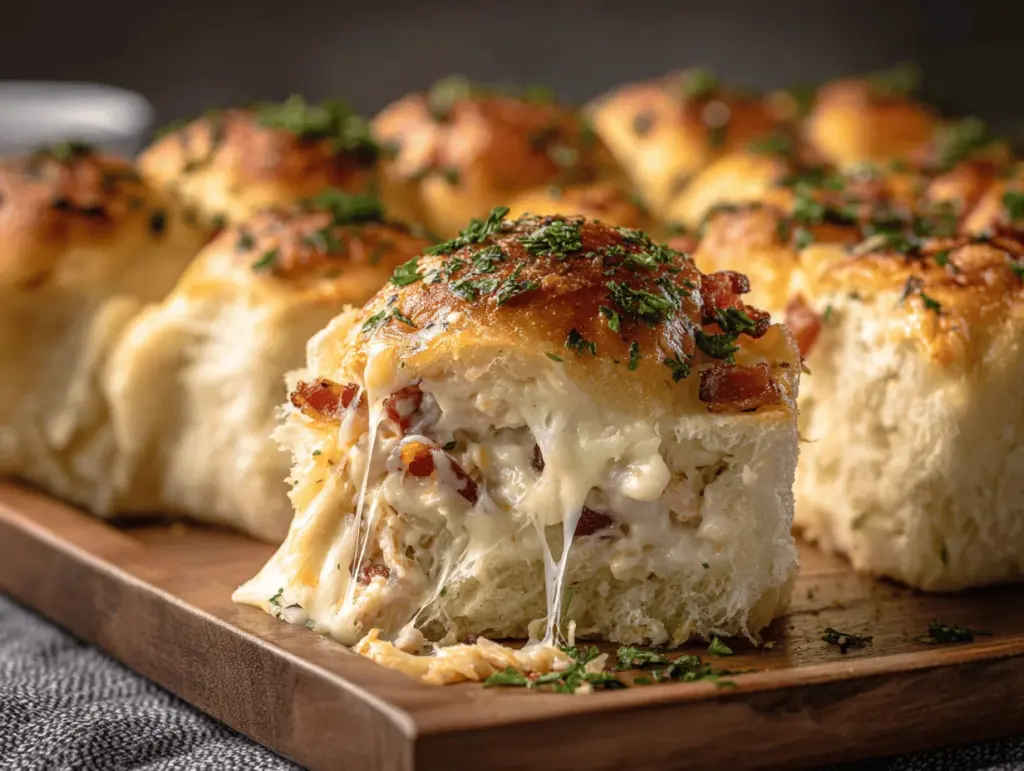 Chicken Bacon Ranch Pull Apart Rolls - featured image