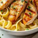 chicken with buttered noodles