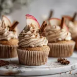 Cinnamon Apple Cider Cupcakes - featured image