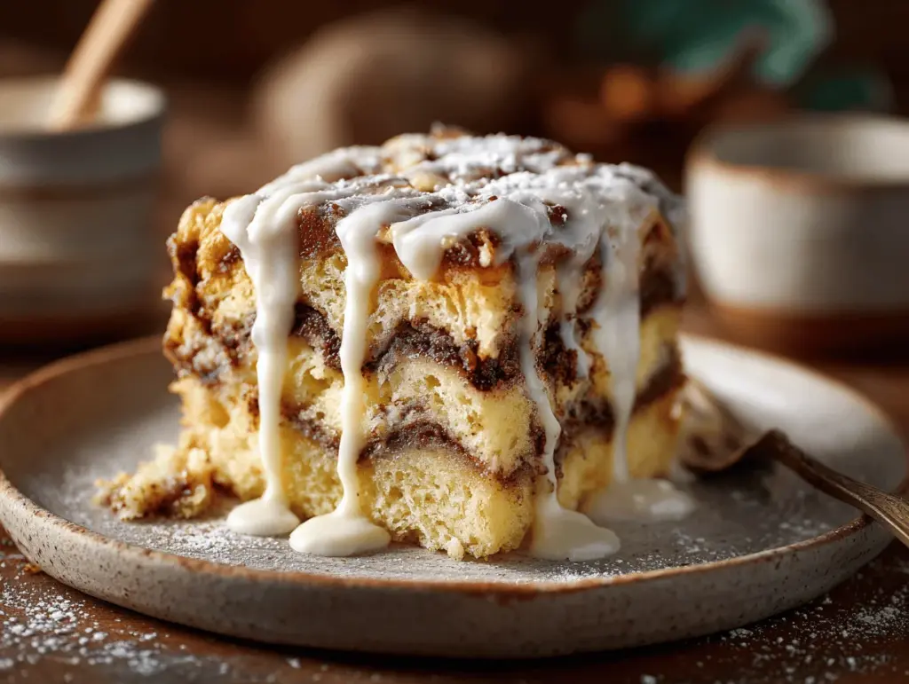 Cinnamon Roll Dump Cake - featured image