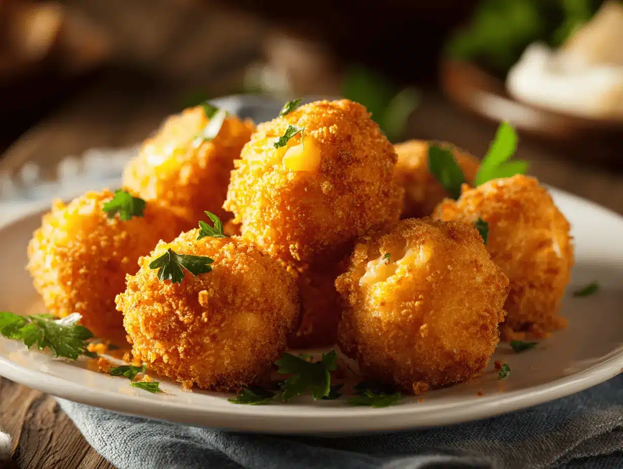 Corn Cheese Bites preparation steps