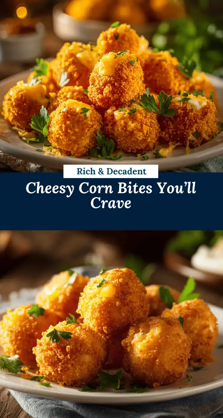 Corn Cheese Bites recipe