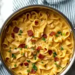 crack chicken and noodles