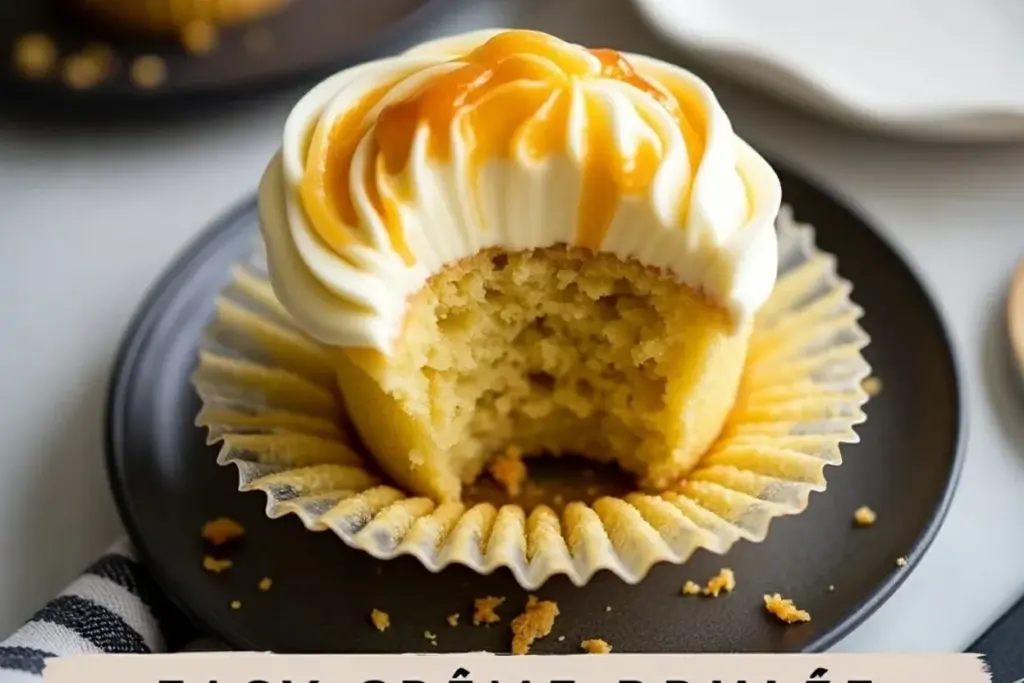 crème brûlée cupcakes