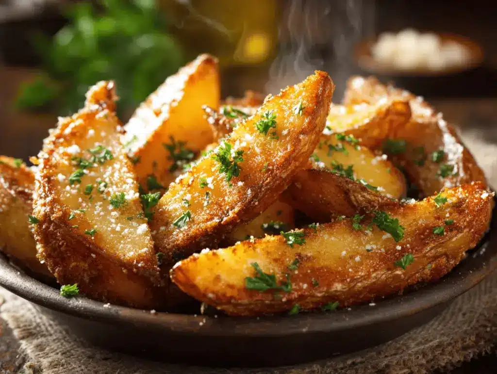 Crispy Parmesan Potatoes - featured image