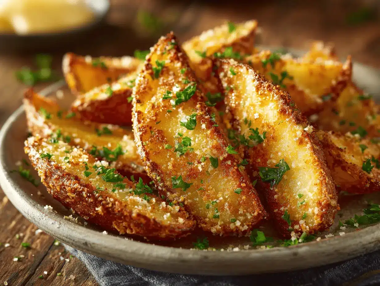 Crispy Parmesan Potatoes preparation steps