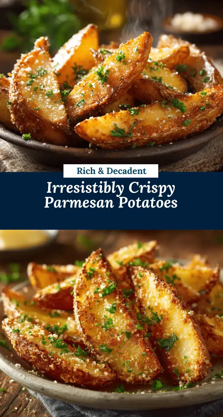 Crispy Parmesan Potatoes recipe
