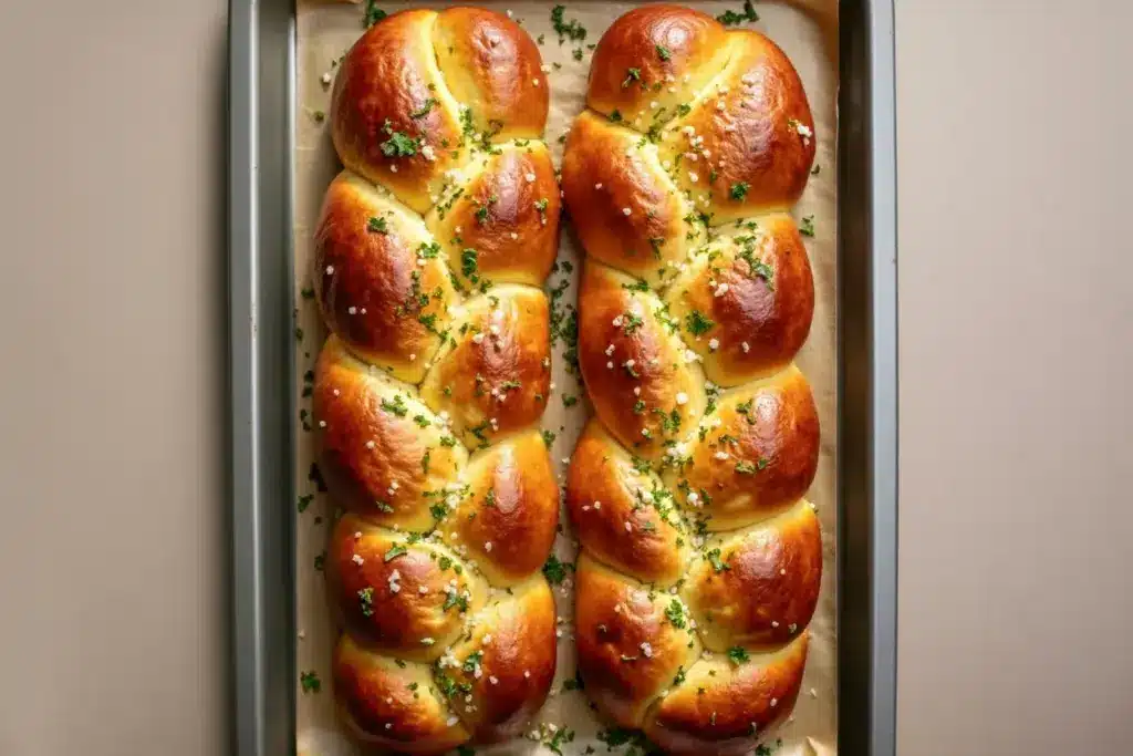 Disneyland cheesy garlic pretzel bread