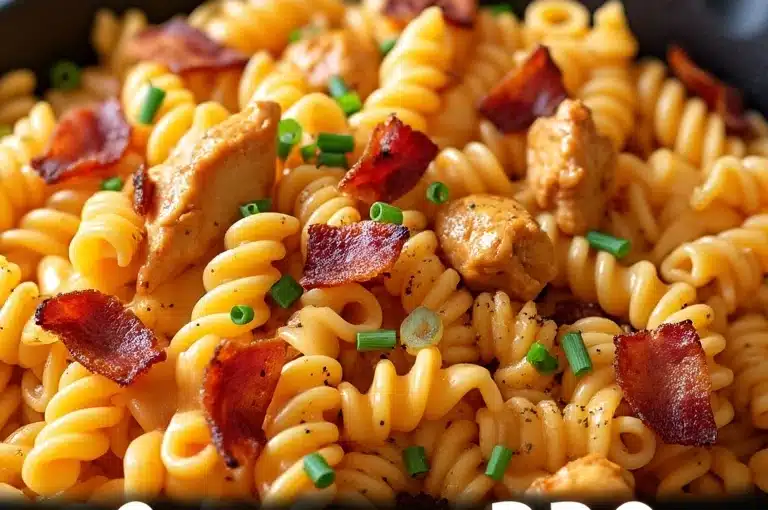 BBQ Ranch Chicken Bacon Mac and Cheese